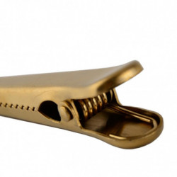 Stainless Steel Food Bag Sealing Clips Food Storage Sealer Gold 2 Sizes S Stainless Steel Food Bag Sealing Clips Food Storage Sealer Gold 2 Sizes S