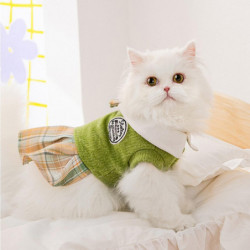 Dog Princess Dress Bowknot Pullover For Small Dogs And Cats Pets Costume Green M Dog Princess Dress Bowknot Pullover For Small Dogs And Cats Pets Costume Green M