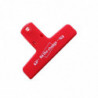 Plastic Bill Food Bag Sealing Clip Food Storage Sealer Be The Change -red