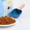 Portable Pet Dog Cat Food Spoon Shovel Garden Compost Animal Feeding Pink Blue
