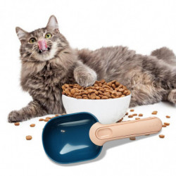 Portable Pet Dog Cat Food Spoon Shovel Garden Compost Animal Feeding Pink Blue Portable Pet Dog Cat Food Spoon Shovel Garden Compost Animal Feeding Pink Blue