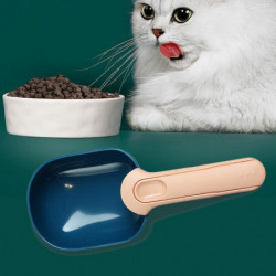Portable Pet Dog Cat Food Spoon Shovel Garden Compost Animal Feeding Pink Blue Portable Pet Dog Cat Food Spoon Shovel Garden Compost Animal Feeding Pink Blue