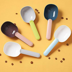 Pet Food Scoop Multifunctional Long Comfortable Handle Plastic Measuring Cup Supplies, Coffee Powder Pet Food Scoop Multifunctional Long Comfortable Handle Plastic Measuring Cup Supplies, Coffee Powder