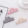 Dried Food Bag Sealed Clips Candy Waterproof Storage Package Sealing Clamp 10cm(Pink)