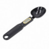 Food Scale Spoon Digital Black Ingredient Weighing Spoon Scale with Electronic Screen for Kitchen