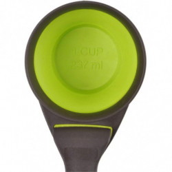 Collapsible Pet Scoop Silicone Measuring Cups Set Sealing Clip 3 In 1 Multi-function Scoop Bowls Bag Clip For Dog [...]