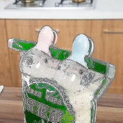 1 Piece Multifunctional Plastic Kitchen Spoon, Household Food Spoon Portable Cup Spoon Part Control Seal Clip For [...]