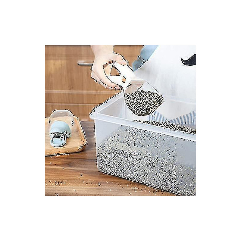 1 Piece Multifunctional Plastic Kitchen Spoon, Household Food Spoon Portable Cup Spoon Part Control Seal Clip For [...]