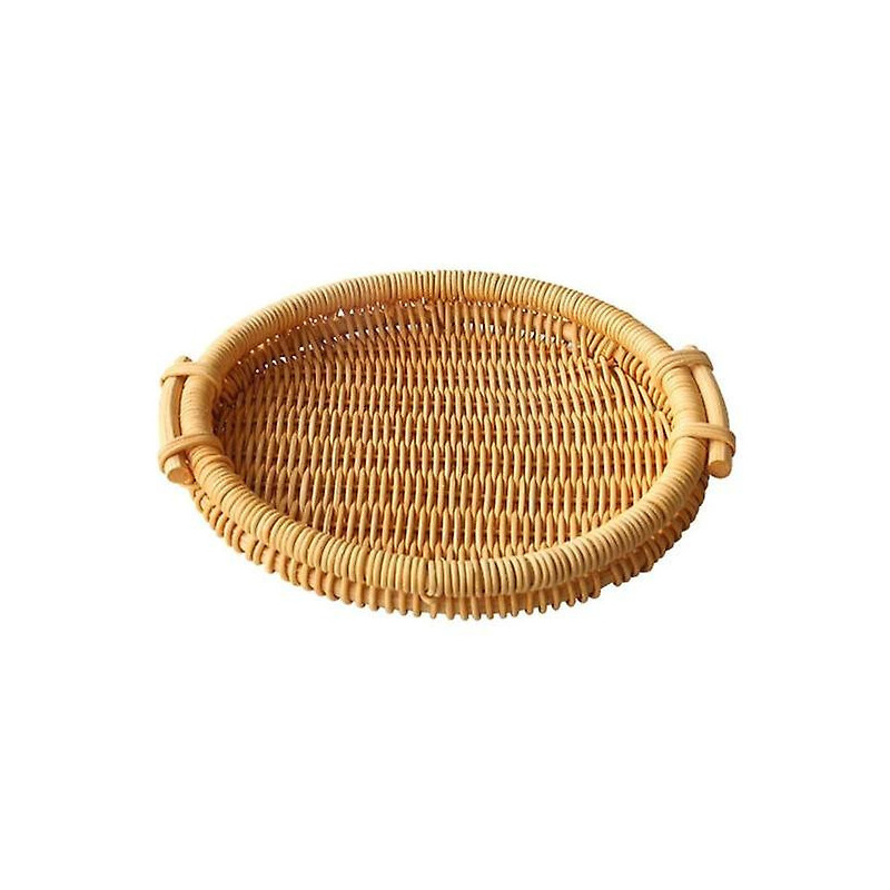 Storage Basket Easy to Clean Multi-purpose Durable Natural Weave for Food