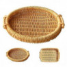 Storage Basket Easy to Clean Multi-purpose Durable Natural Weave for Food