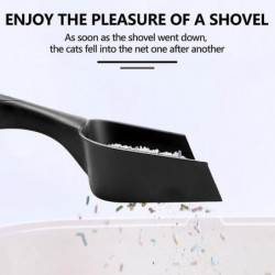 Dog Indoor Portable Durable Plastic Practical Cleaning Cat Pet Litter Scoop With Shovel Dog Indoor Portable Durable Plastic Practical Cleaning Cat Pet Litter Scoop With Shovel