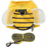 Yellow Vest Chest Strap Wings Backpack Design Small Pet Supplies A