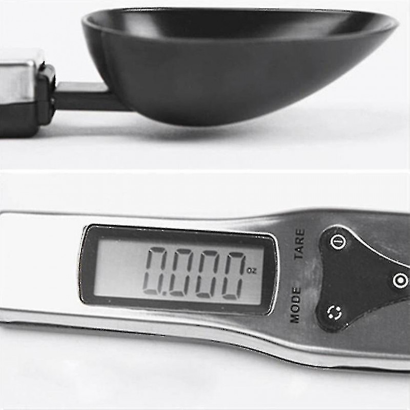 300g/0.1g Portable Lcd Digital Kitchen Scale Measuring Spoon Gram Electronic Spoon Weight Volumn Food Scale
