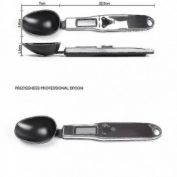 300g/0.1g Portable Lcd Digital Kitchen Scale Measuring Spoon Gram Electronic Spoon Weight Volumn Food Scale