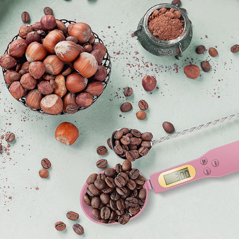 Digital Food Spoon Scale, 500g/0.1g Electronic Kitchen Measuring Spoon Scale, Hi-def Lcd Semen Display, Accurately [...]