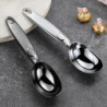 Dessert Scoop Eco-friendly Corrosion Resistant Stainless Steel Yogurt Jelly Cake Dessert Scoop For Kitchen