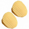 2Pcs Sealing Clip Compact Keep Freshing Plastic Creative Potato Chip Shape Plastic Bag Clip Home Supplies Jikaixiang