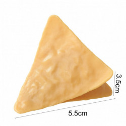 2Pcs Sealing Clip Compact Keep Freshing Plastic Creative Potato Chip Shape Plastic Bag Clip Home Supplies Jikaixiang