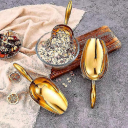 31cm Stainless Steel Scoop Ice, Dog Cat Food