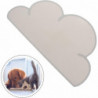 Silicone Pet Feeding Food Mat: Grey Cloud Shaped Dog Food Bowl Placemat Non Slip Puppy Feeding Pad Heat Resistant [...]