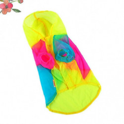 1pcs Thin Rain Protection Clothing For Dog