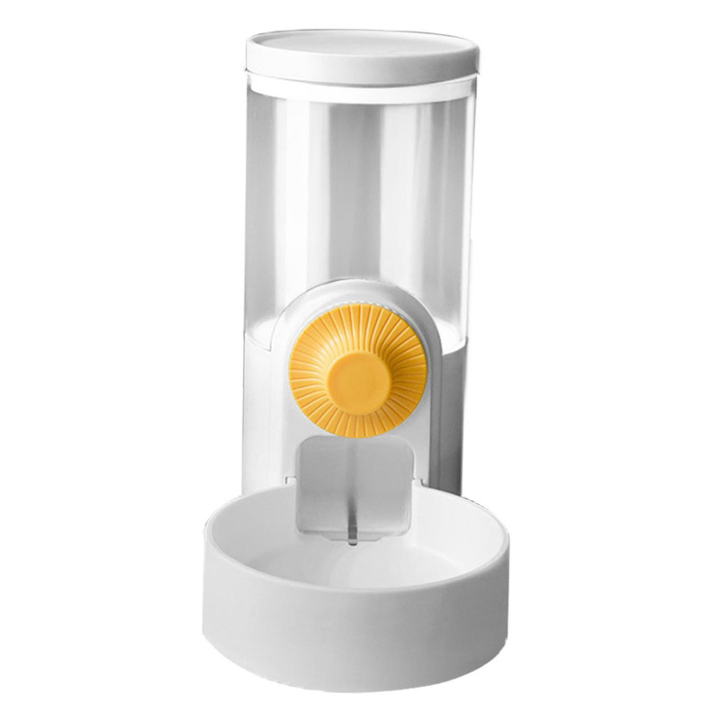 Automatic Cat Feeder For Dry Food Feeding Product For Kitten Puppy Rabbit White