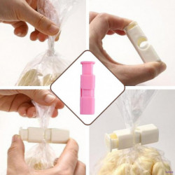 10pcs Seal Clips Kitchen Food Snack Bag Sealers Plastic Portable Storage Sealing