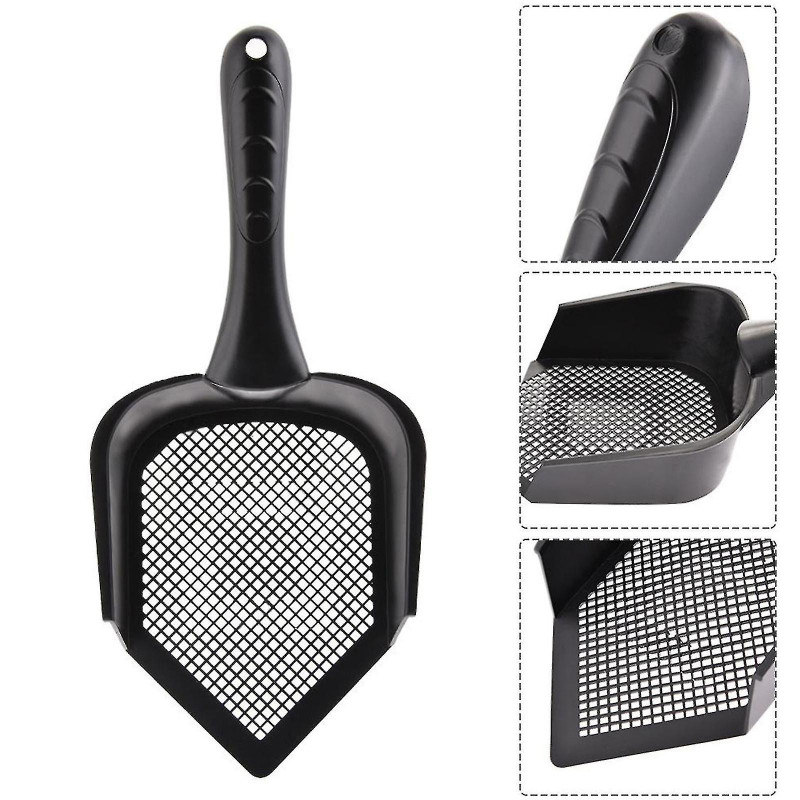 For Cat Kitty Litter Scoop Small Holes Fine Litter Scooper Shovel For Dog Rabbits Hamster Snake