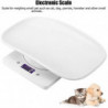 Estink Digital Pet Scale 4 Weighting Modes (ozmllbg) For Measuring Cats Dogs Food Capacity Up To 10kg 1g Accuracy