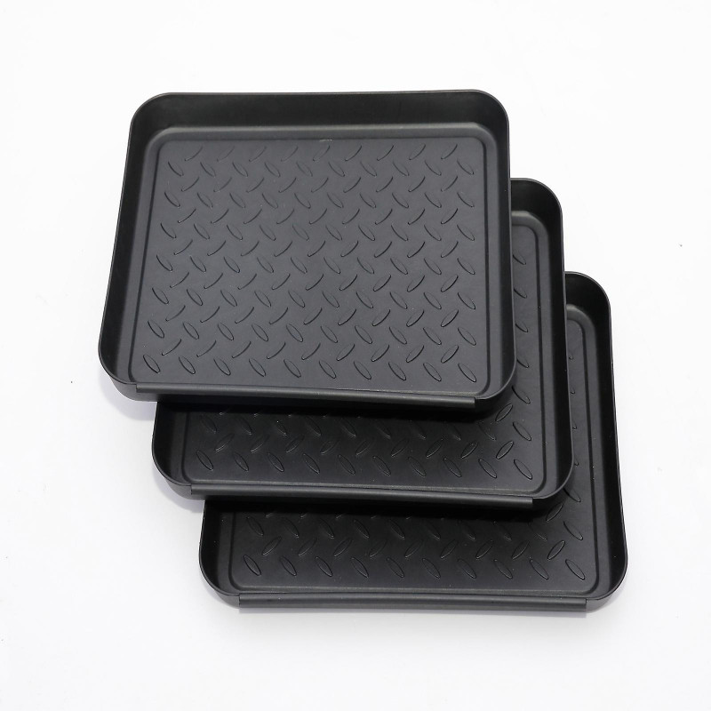 3 in 1 Plastic Multi-function Tray Shoe Tray Pet Feeding Tray