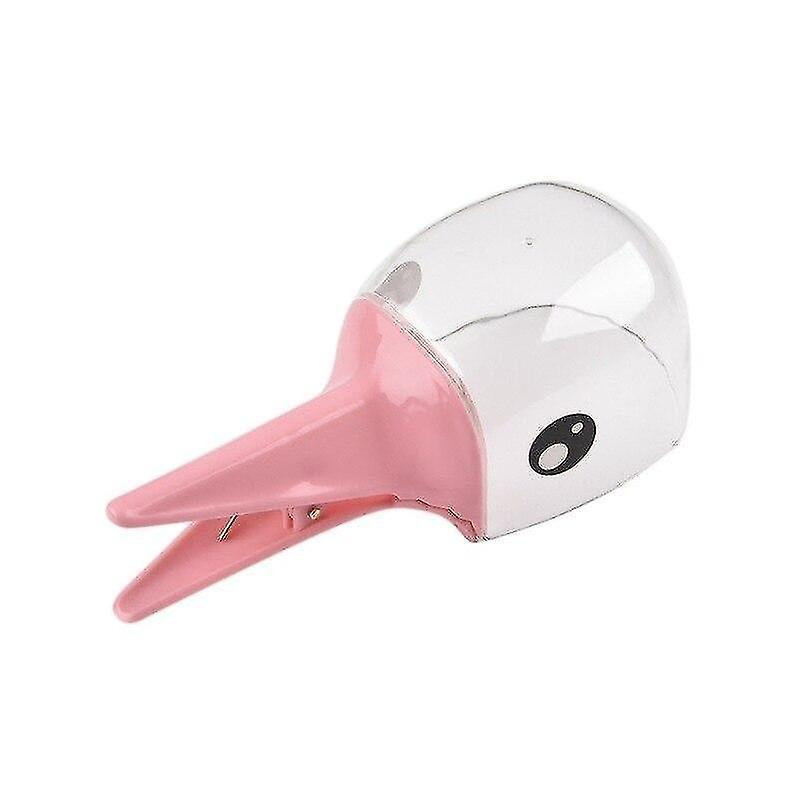 Pink 2 Non slip Large Capacity Feeding Shovel & Plastic Food Spoon For Pet Dog Cat