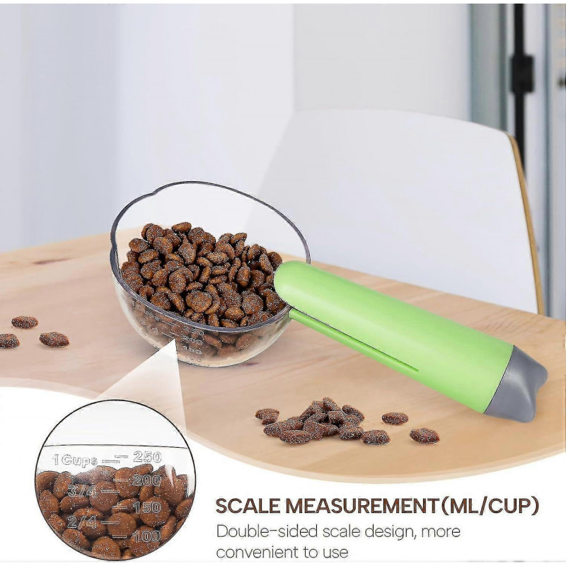 Pet Dog Cat Wet Food Scoop Spoon, Dog Food Measuring Scoop 1Cup, Cat Food Scoop, Pet Food Scoop, Accurate [...]