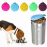 5 Pcs Pet Dog Cat Food Can Cover Pet Self-sealingreusable Pet Food Lids, Environmentally Friendlycolor Random