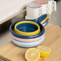 Miman Water Scoop Collapsible Lightweight Healthy Bathing Ladle Spoon Kitchen Accessory Water Scoop For Home