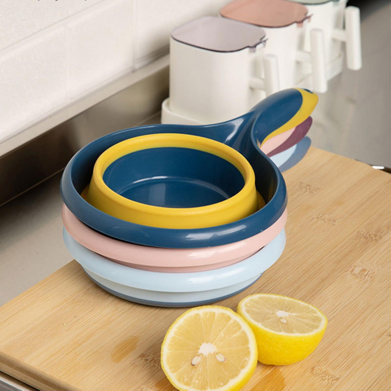 Miman Water Scoop Collapsible Lightweight Healthy Bathing Ladle Spoon Kitchen Accessory Water Scoop For Home