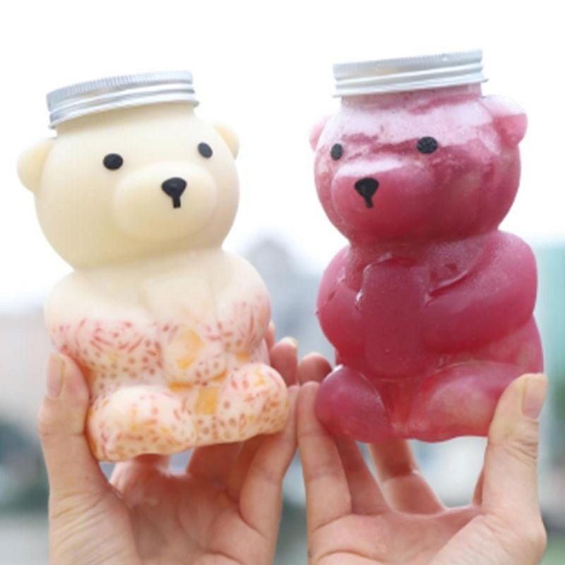 Cartoon Plastic Water Cup Drop-resistant Cute Children Gift Straw Large Capacity