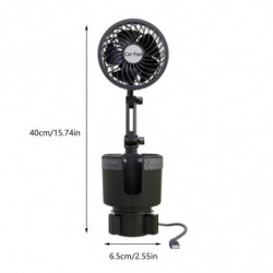 Car Supplies New Car Water Cup Fan Large Cup Big Van Van Car Fan