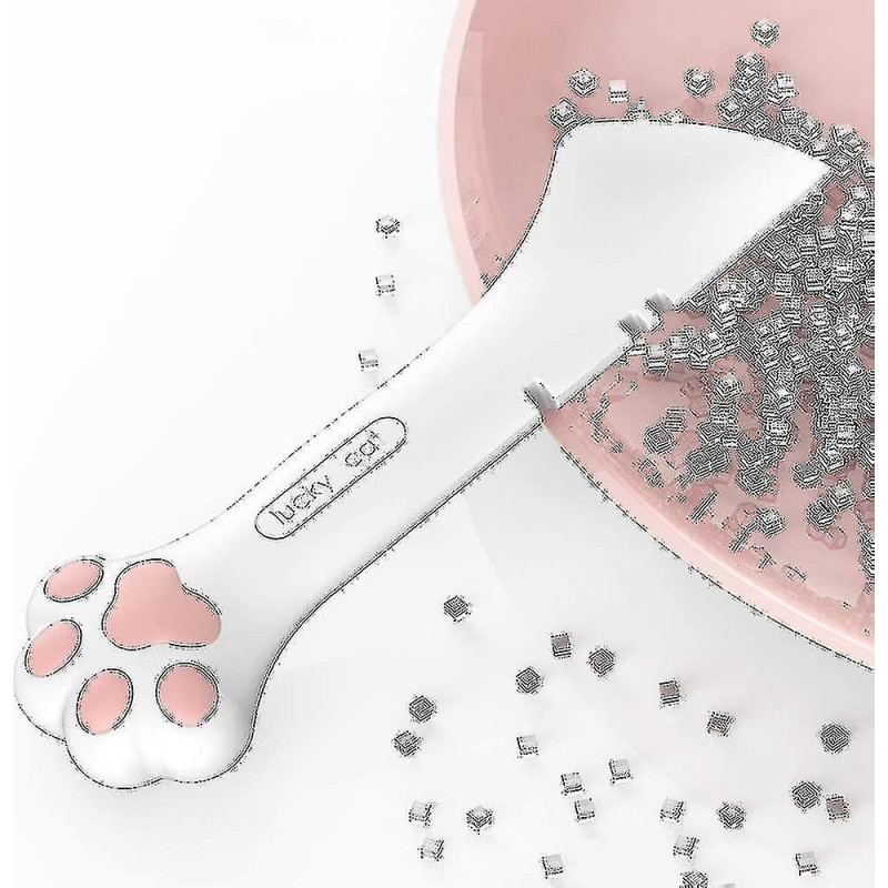 2pack Pet Can Opener Multifuctional Small Pet Food Can Spoon Set/adorable Silicone Food Canned Spoon F