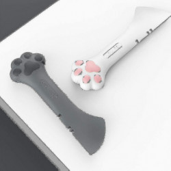 2pack Pet Can Opener Multifuctional Small Pet Food Can Spoon Set/adorable Silicone Food Canned Spoon F