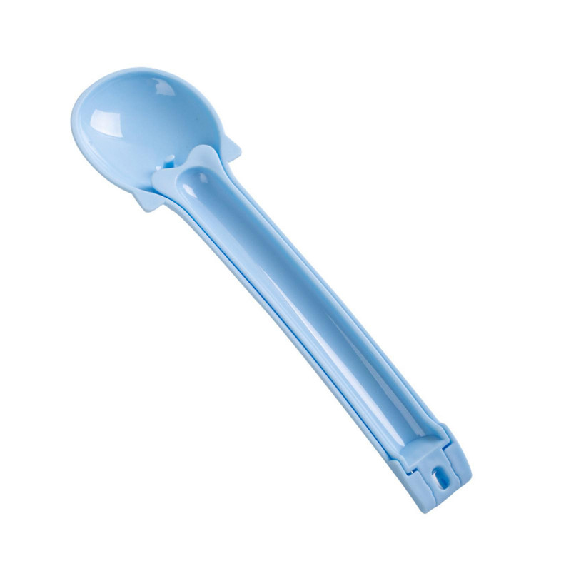 [Ande Online] Pet Cat Bar Squeezing Spoon Pet Liquid Snack Feeding Spoon Blue