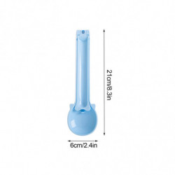 [Ande Online] Pet Cat Bar Squeezing Spoon Pet Liquid Snack Feeding Spoon Blue