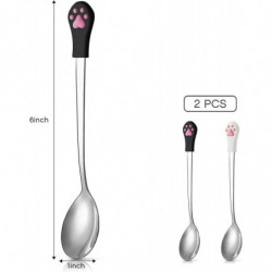 Pet Can Spoon - Stainless Steel Dog Cat Spoon For Food Can