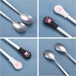 Pet Can Spoon - Stainless Steel Dog Cat Spoon For Food Can