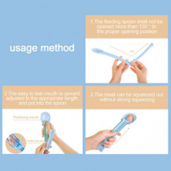 [Ande Online] Pet Cat Bar Squeezing Spoon Pet Liquid Snack Feeding Spoon Green