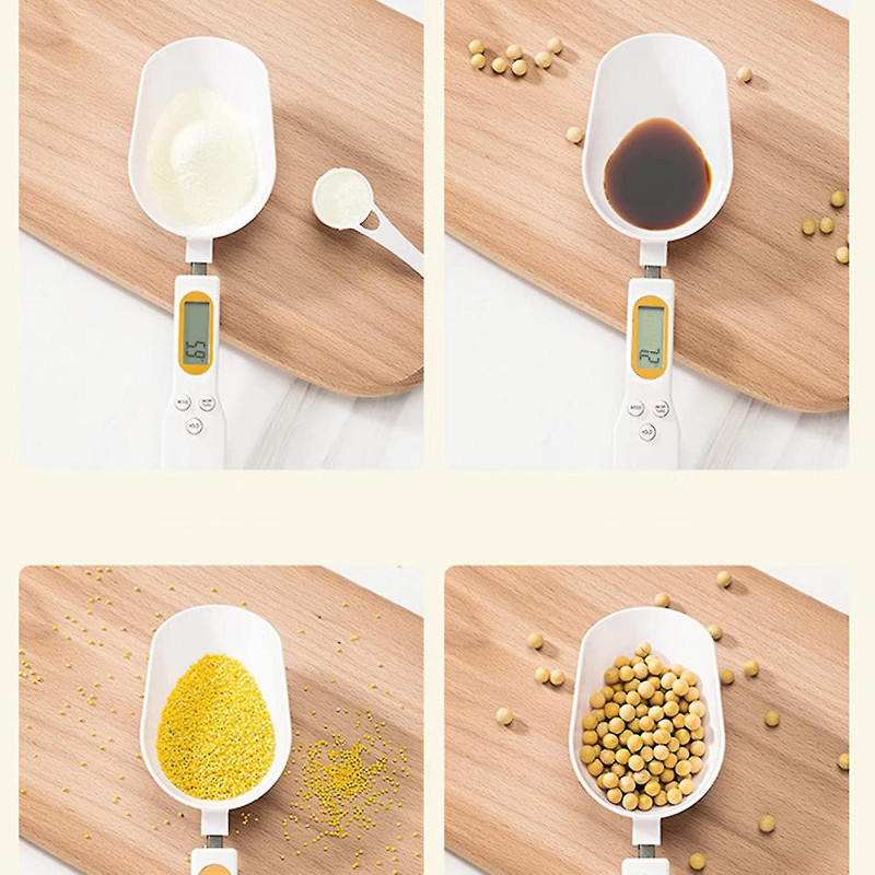 New Electronic Measuring Spoon Scale, 500g/0.1g Lcd Display Digital Kitchen Food Electronic Weighted Spo