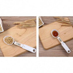 New Electronic Measuring Spoon Scale, 500g/0.1g Lcd Display Digital Kitchen Food Electronic Weighted Spo