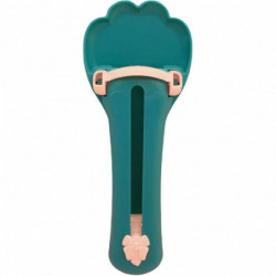 Lovely Paw-shape Cat Feeder Squeeze Spoon Detachable Pet Feeding Feeder For All Cat Kittens