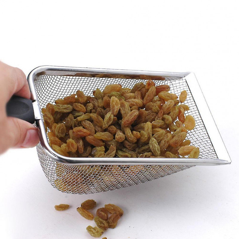 201 Pelle de litière de chat en acier inoxydable Outil de pelle de pelle durable Outil de pelle de sable monté