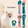 Cat Strip Squeezer Claw Shape Smooth Edges Easy to Use Creative Novelty Feeding Plastic Pet Cat Liquid Snack [...]