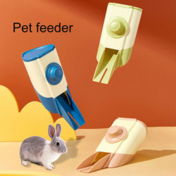 1 Set Rabbit Food Feeder Convenient Large Capacity Small Pet Food Feeding Dispenser Small Animals Supplies 1 Set Rabbit Food Feeder Convenient Large Capacity Small Pet Food Feeding Dispenser Small Animals Supplies